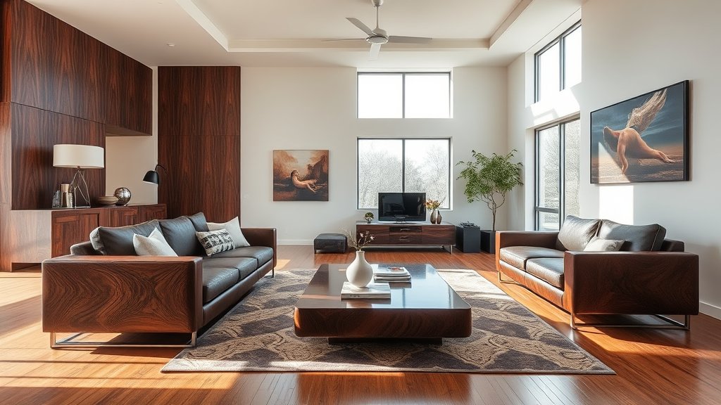 Exotisch hout in je interieur: charme en duurzaamheid combineren